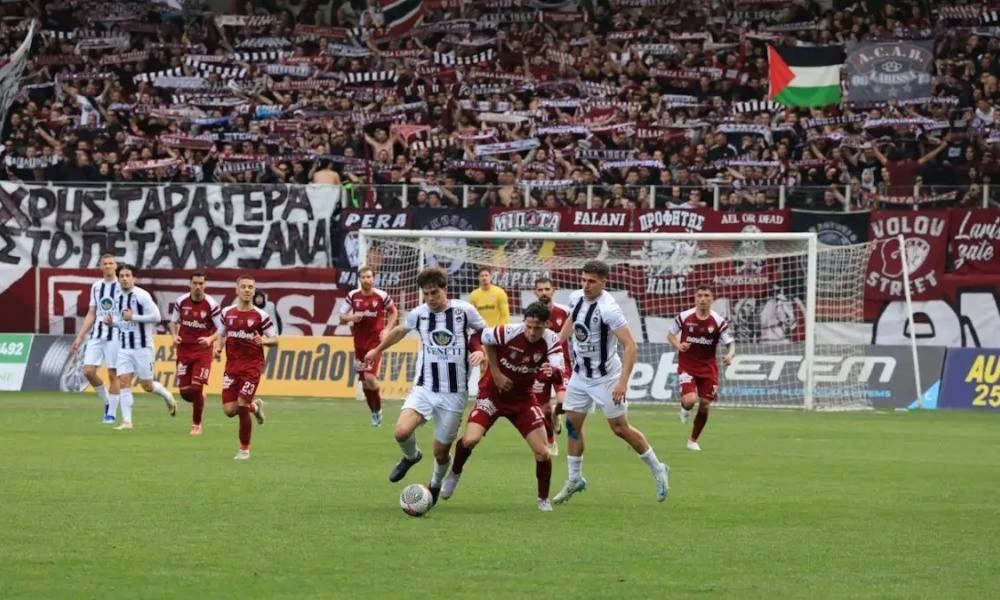 ΑΕΛ – Ηρακλής: 1-0 στο πρώτο ημίχρονο και «χαμός» ανόδου στο «AEL FC Arena»